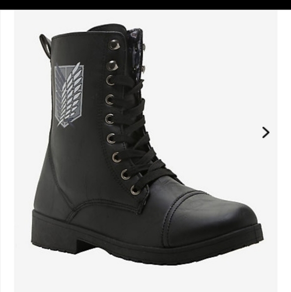 hot topic combat boots